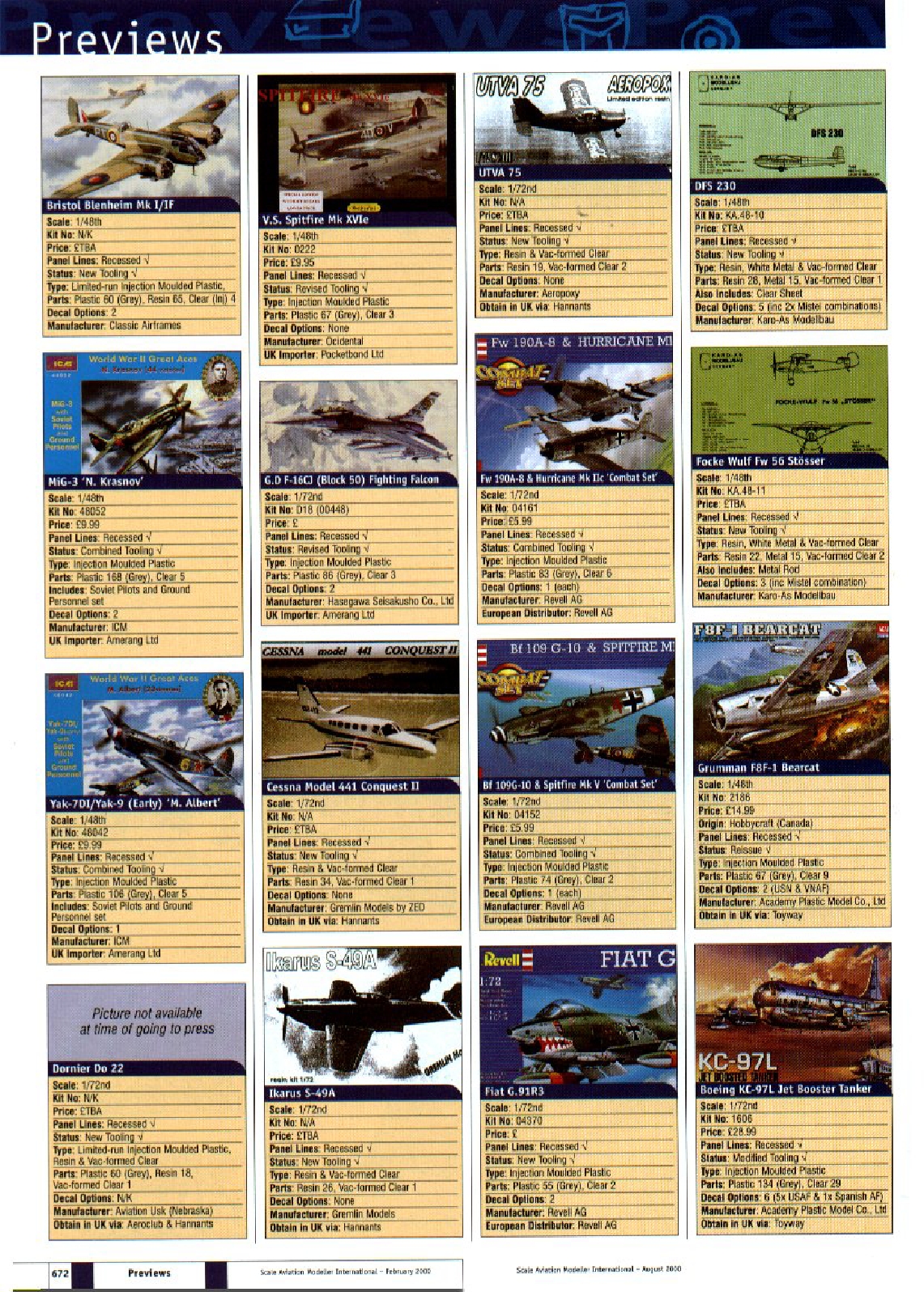 Scale Aviation Modeller International 2000-09